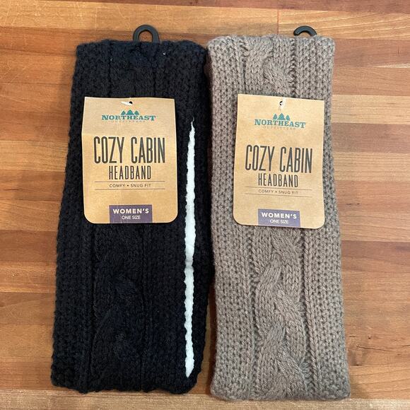 Northwest outfitters Cozy headband set of 2  O/S - Picture 1 of 5